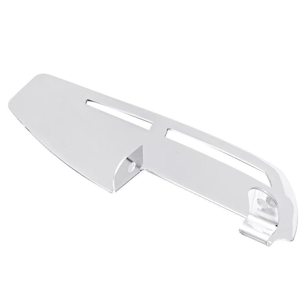 Motorcycle Chrome Driver Floorboard Footboard Heel Guard For Harley Touring Road King Electra Glide Softail CVO Ultra FLTRUSE | Автомобили