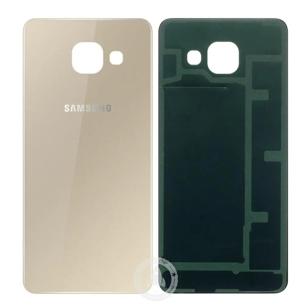 Батарея задняя крышка для Samsung Galaxy A3 A310 A310F A3100 сзади Корпус Батарея двери случае Запчасти для авто - Цвет: Gold
