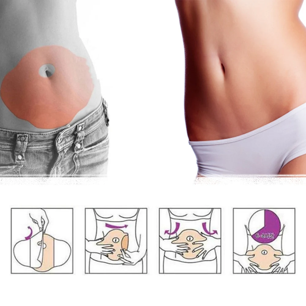 5 шт./компл. специальный тонкий живот для похудения сжигание жира похудение