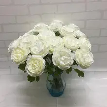 1 шт. искусственные лютики цветы из роз шелковые бутон свадебный