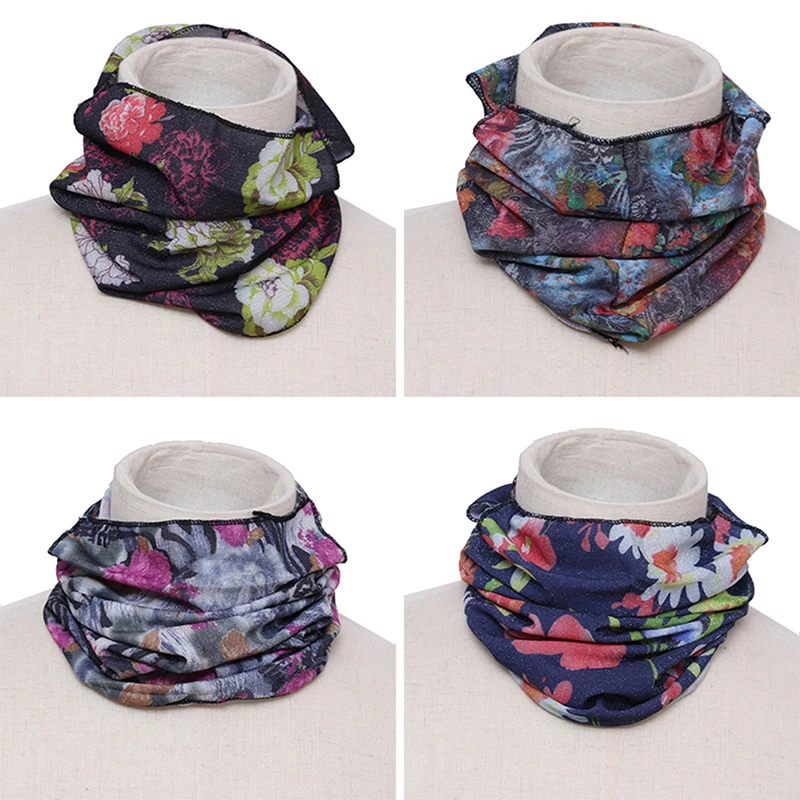 

1 шт. ветрозащитный солнцезащитный шелковый шарф для езды на велосипеде, шарф для лица, головные уборы, женский летний солнцезащитный шелков...