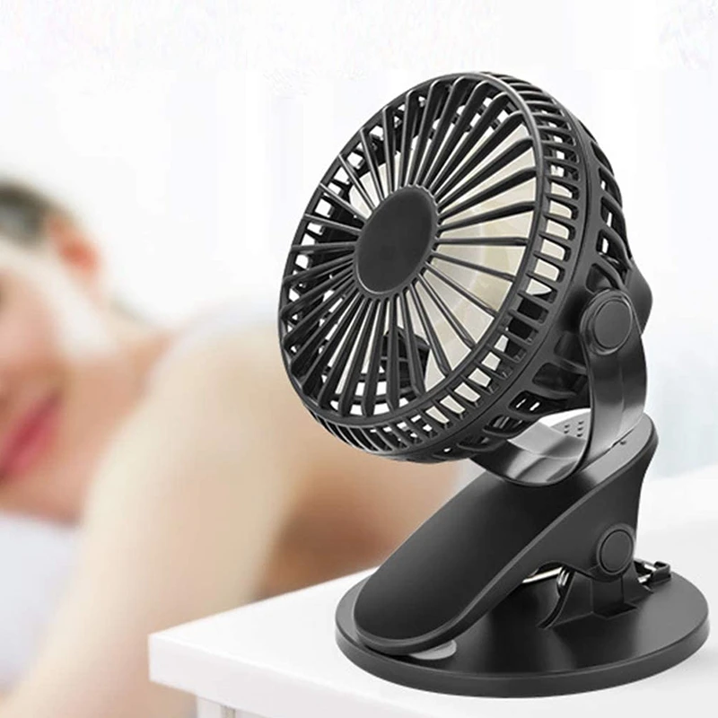 Портативный мини-Настольный вентилятор usb-вентилятор с зажимом для детской