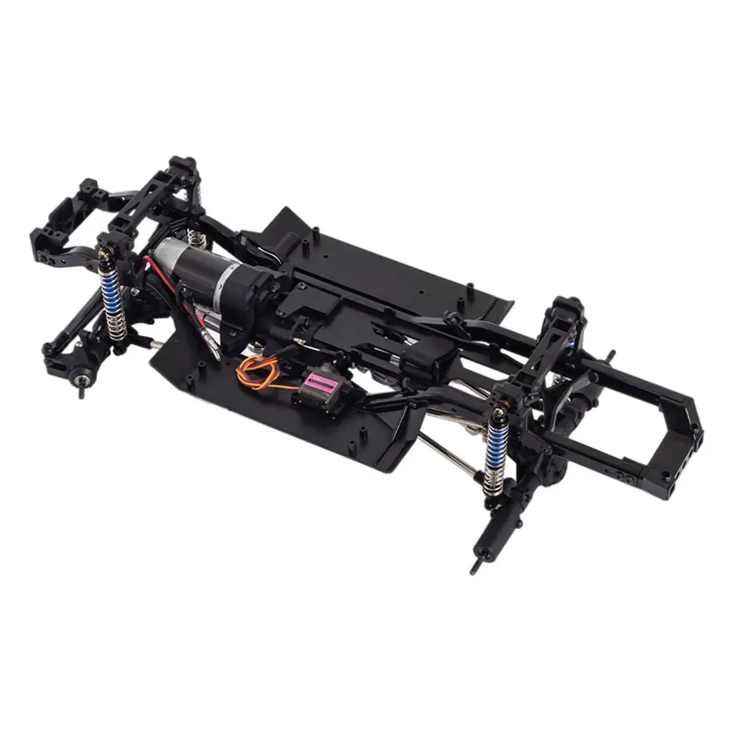 

DIY RC Crawler Chassis Frame Kit Universal for 1/10 Scale Remote Control Rock Crawler Upgrade Parts Replace