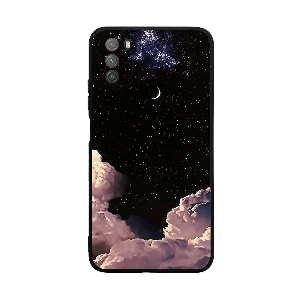 For Xiaomi Poco M3 Case Cover For Xiomi Poco M3 Case Silicone Soft TPU Back Bag Anime Cute Flower Animal For Grils Boys Bumper