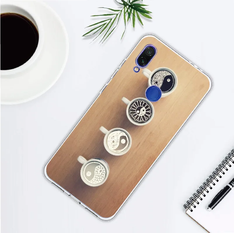 Кофейный доброе утро влюбленный телефон для Xiaomi Mi Redmi Note 5 6 7 8 9 10 lite Pro Plus Мягкий ТПУ