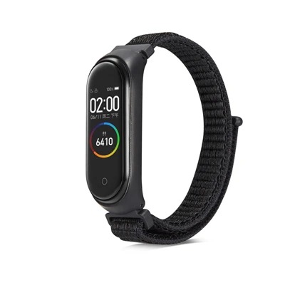 black with frame Браслет для Xiaomi mi Band 4 3 спортивный ремешок нейлоновый ремешок на запястье для Xiaomi mi Band 4 ремешок для часов браслеты mi band 4 браслеты - Цвет ремешка: black with frame