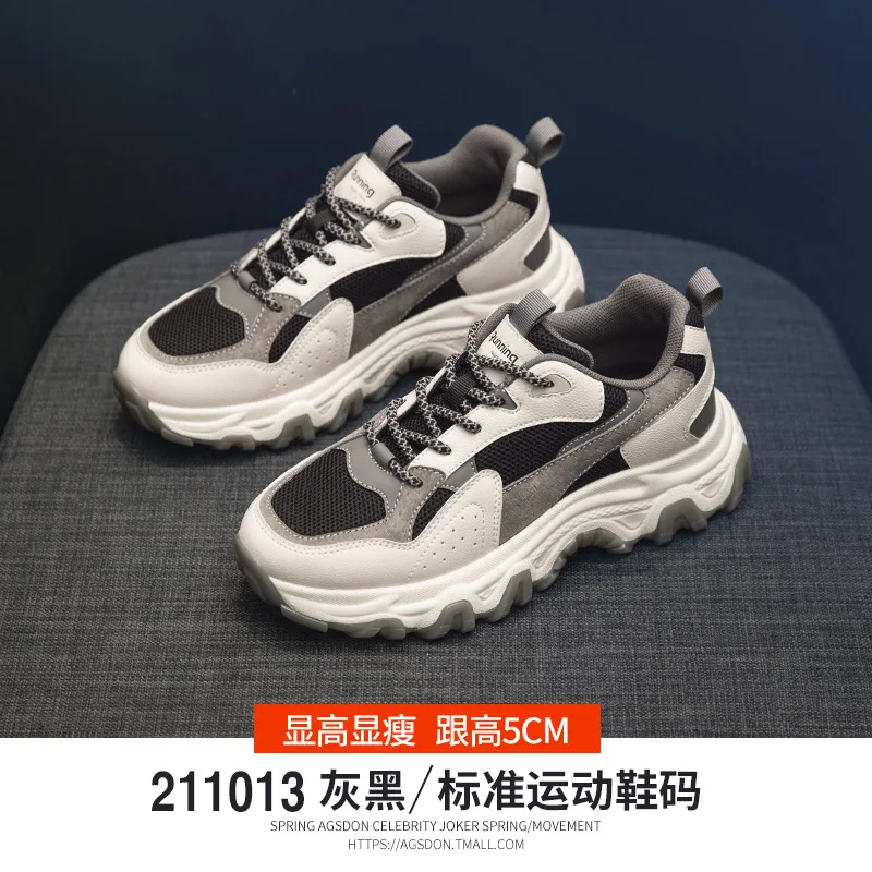 

Women Shoes Fashion Spring Female Casual Shoes Breathable Comfortable Women Platform Dad Shoes Sneakers Zapatos de mujer zy364