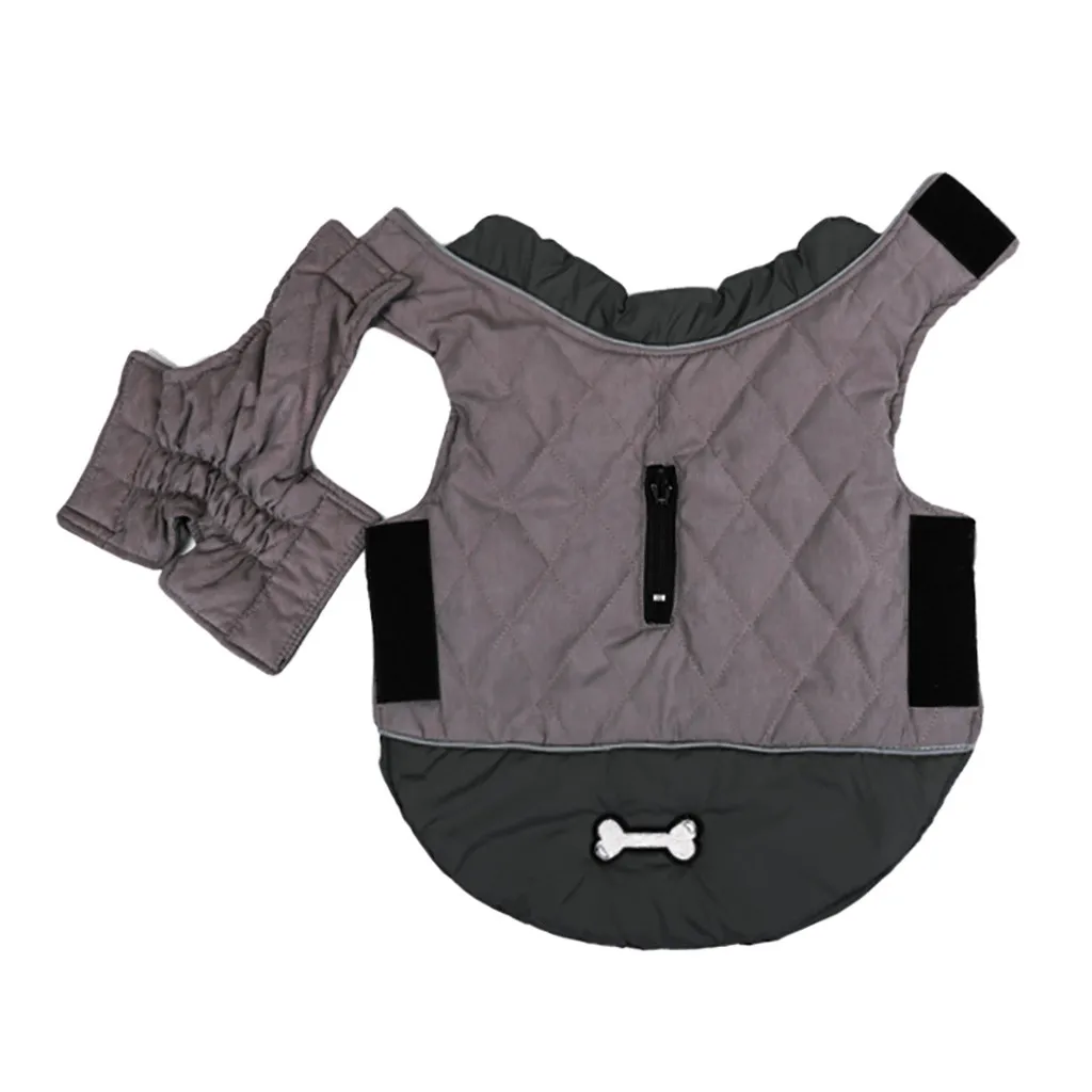 Одежда для собак водонепроницаемая куртка домашних животных теплый пуховик