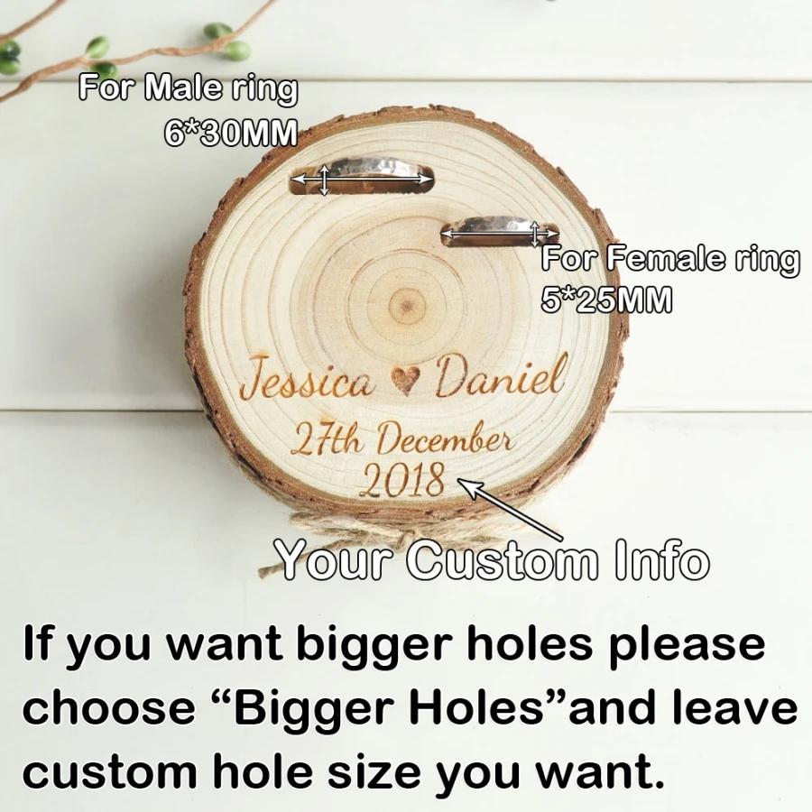 

Customized Wedding Ring Bearer Box Engagement Box Personalized Ring Box Rustic Wedding Ring Box Wooden Ring Holder Jewelry Box