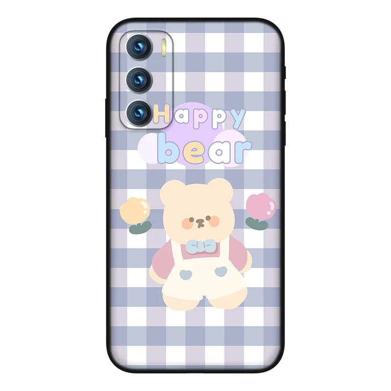 plaid cartoon phone case for oppo realme gt q3 q2 gtneo x7 x50 pro reno 4 5 6 pro puls z ace luxury silicone case free global shipping