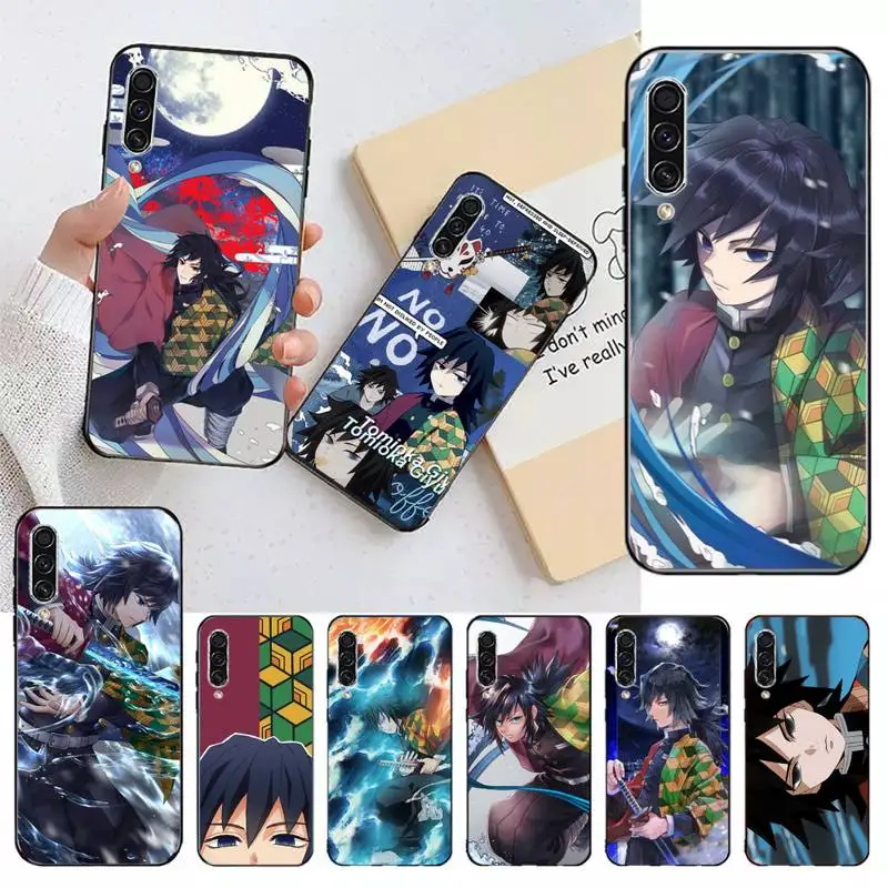 

Tomioka Giyuu Demon Slayer anime Phone Case For Samsung galaxy A S note 10 12 20 32 40 50 51 52 70 71 72 21 fe s ultra plus