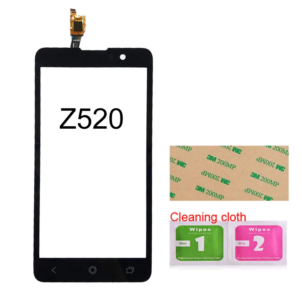 Black No Tool 5,0 ''сенсорный экран для Acer Liquid Z520 Z530 сенсорный экран дигитайзер Сенсорная панель Замена объектива - Цвет: Black No Tool