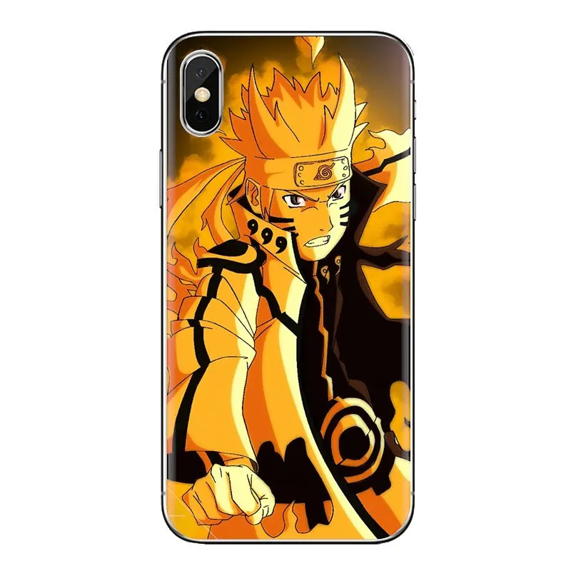 For iPod Touch Apple iPhone 4 4S 5 5S SE 5C 6 6S 7 8 X XR XS Plus MAX Transparent Soft Cases Cover Anime Naruto Itachi Sharingan |