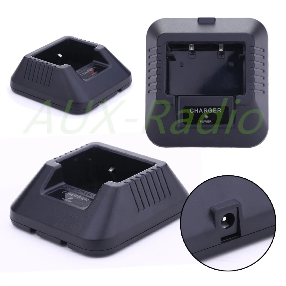 

Fast Battery Charger Adapter Walkie Talkie Charger Power Charging Dock Portable for BaoFeng UV-5R Series Radio