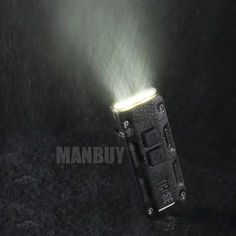 2020 nitecore наконечник SE Мини светильник ческая кнопка света с зажимом 700LMs 2x P8