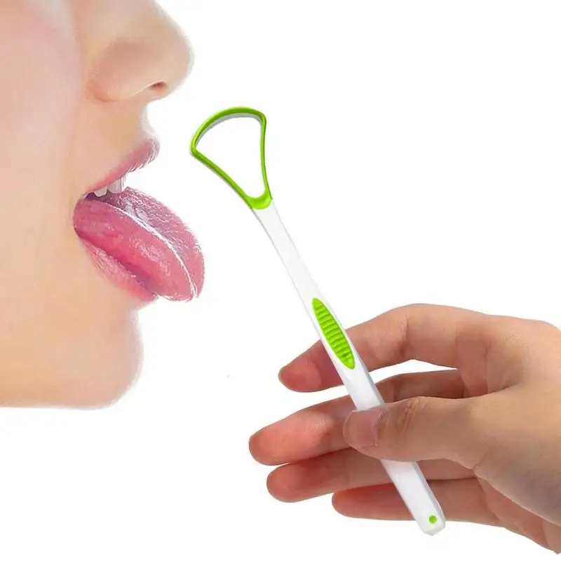 

Effective Oral Tongue Cleaner Medical Mouth Brush Effectively Cleans Tongue Bacteria Reusable Fresh Breath Maker Tongue Cleaner