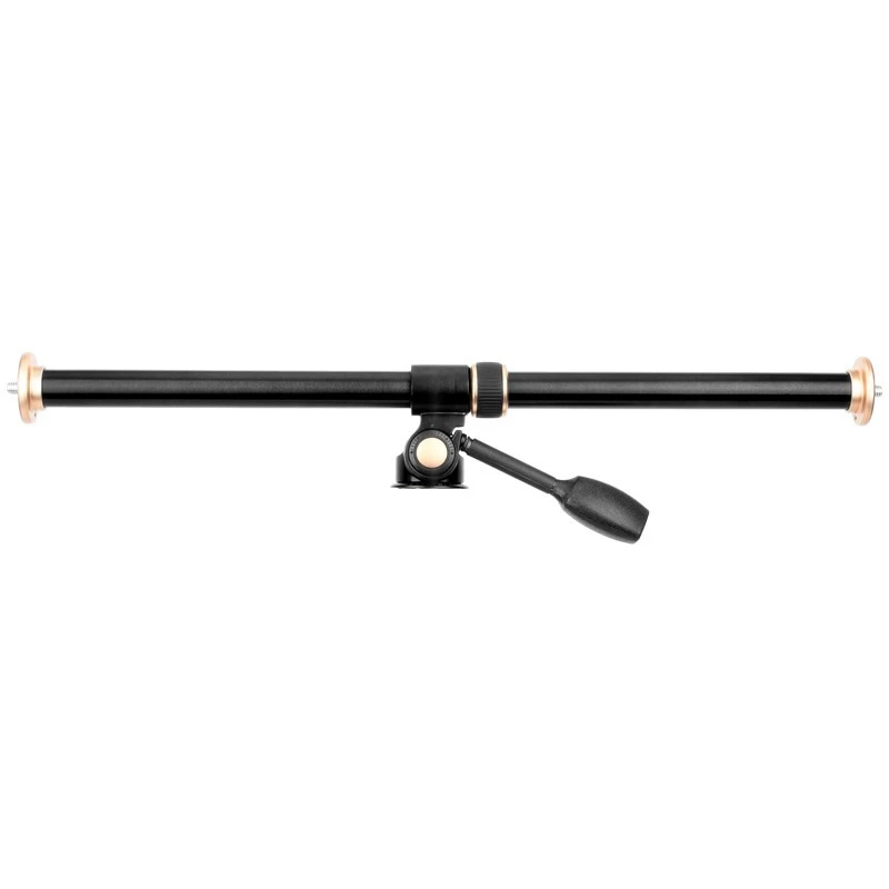 

61cm/24Inch Tripod Boom Cross Extension Arm Horizontal Rod Camera Mount Rotatable Center Column Photography Accessory