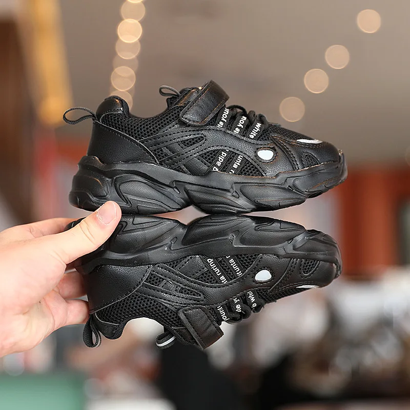 Детская спортивная обувь модные нейтральные легкие кроссовки для мальчиков и