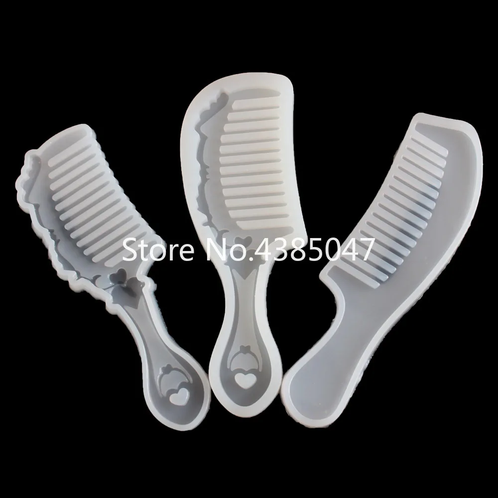 1 шт. зеркальная силиконовая форма для расчески изготовления украшений сделай