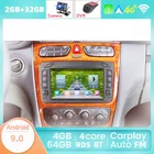 Автомобильный мультимедийный плеер, 2 Din, Android 10, для Mercedes Benz Vito W203 W639 W168 Vaneo Clk W209 W210 MML, радио, аудио, навигация, DVD