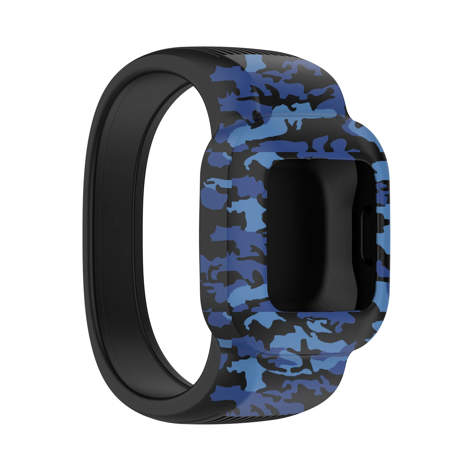 

All-inclusive Anti-fall Strap + Case For Garmin Vivofit Jr.3 Fit JR3 Fashion Durable Silicone Replacement Wrist Strap WatchBands