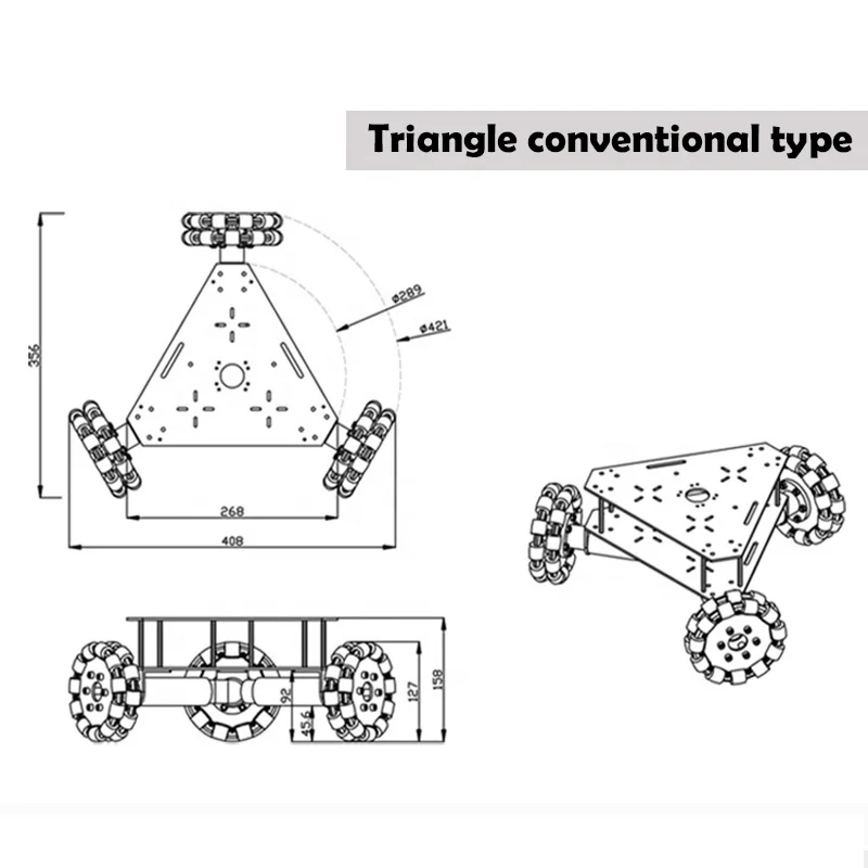 

QE2 , , , , Mecanum, , 4WD
