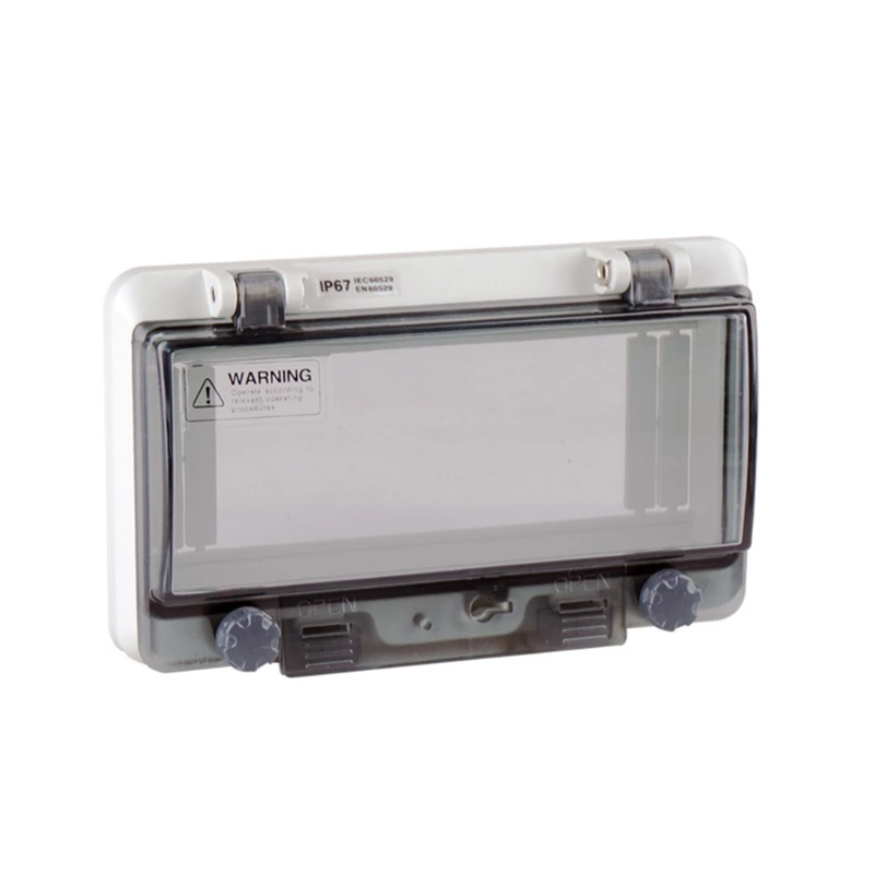 

12/13/16/16/18/2/3/4/5/6/8Ways Circuit Breaker Transparent IP67 Waterproof Box