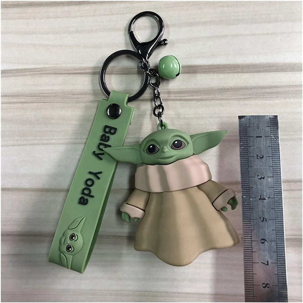 Мультфильм мандалорианский малыш брелок в виде Йоды аниме фильм Звездные войны