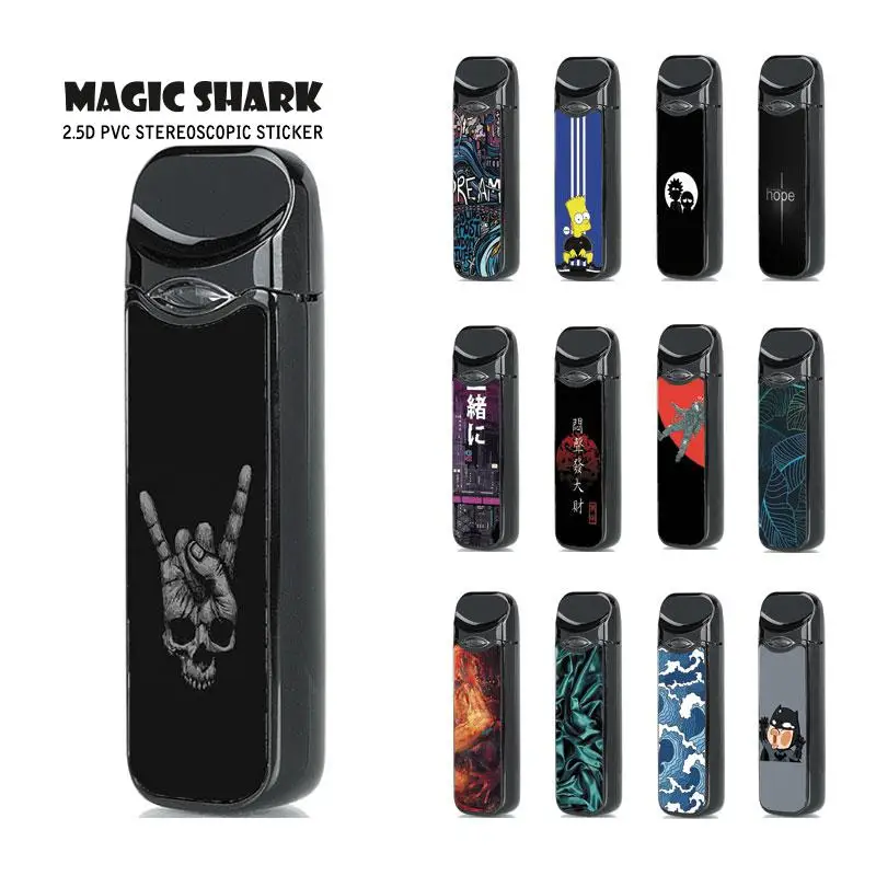 Чехол Magic Shark для Smok Nord Шелковый стикер с черепами днями мечты Бэтменом обезьяной