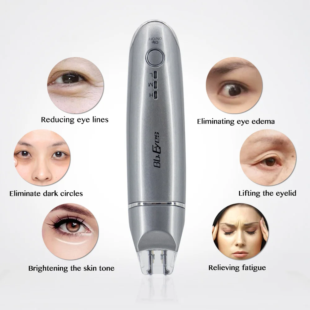 Mini Hifu Beauty Machine BB Eyes Face Lifting Device Remove Wrinkles Dark Circles Puffiness Relaxation EMS Eye Massager
