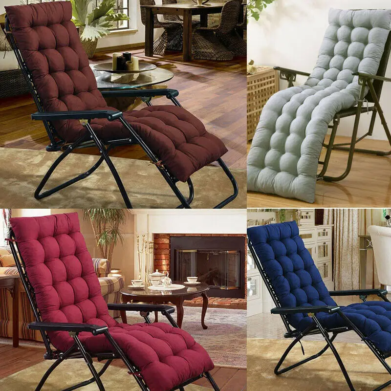 Съемный садовое кресло подушка качалка подушки патио Толстая солнце сиденье