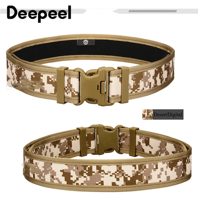 Deepeel 1 шт. 5 см * 130 нейлоновый ремень Открытый Тактические пряжки Для мужчин