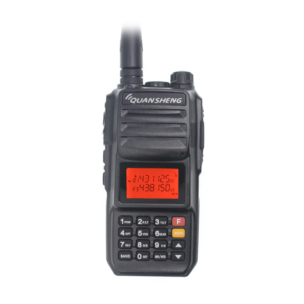 Рация QuanSheng TG UV2 Plus 10 Вт рация дальнего действия км 4000 мАч vhf uhf Двухдиапазонная
