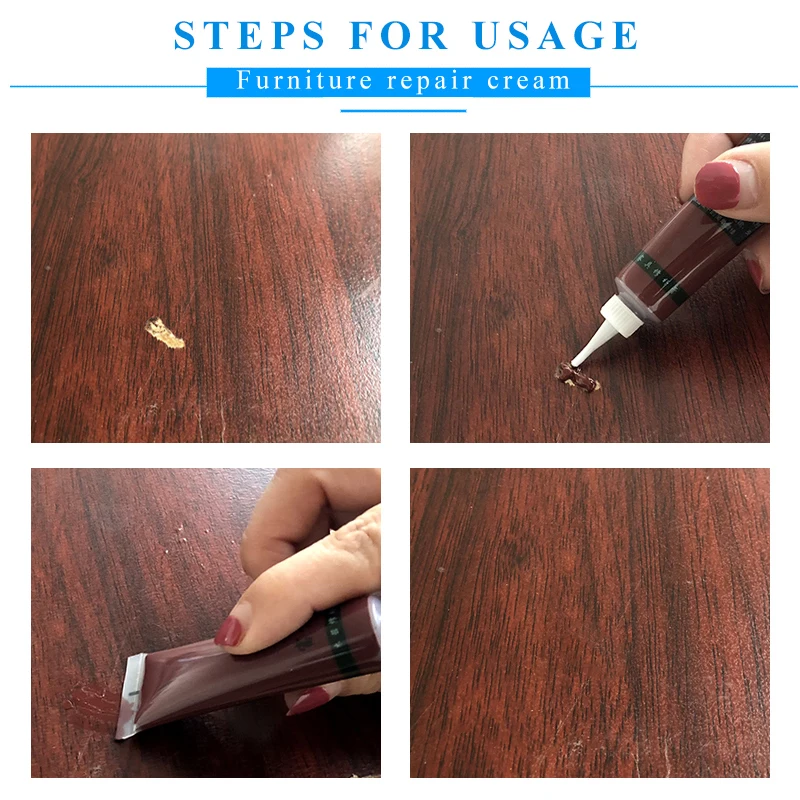 Паста для ремонта напольной мебели подходит деревянных дверей деревянной и пола