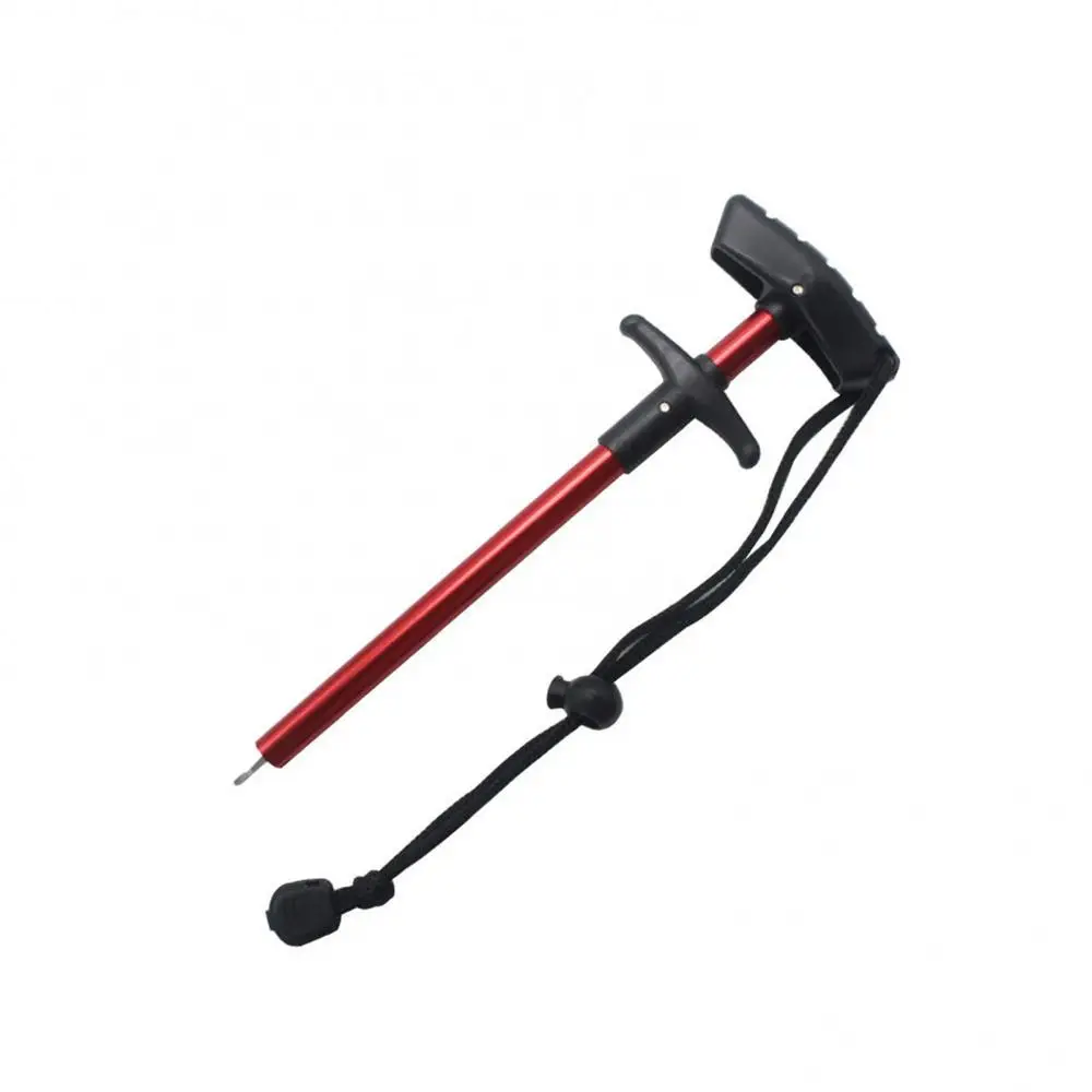 

23.5cm L Size Portable Metal T-Shaped Fish Hook Detacher with Anti-Lost Rope Fish Hook Detacher