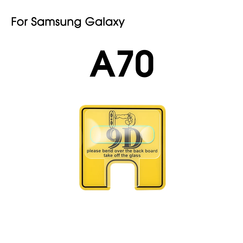 Для Samsung Galaxy A70 A50 2019 9D 2 в 1 пленка для объектива камеры и защитная закаленное