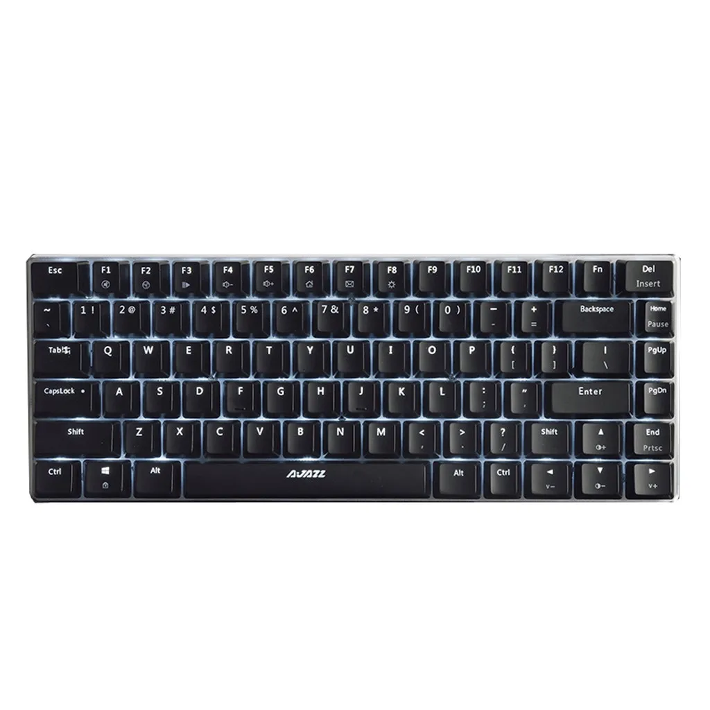 With Backlight Usb Rgb Backlit Ultra-compact Mini Keyboard 82 Keycaps Mechanical Wired Gaming Anti-ghosting | Компьютеры и офис