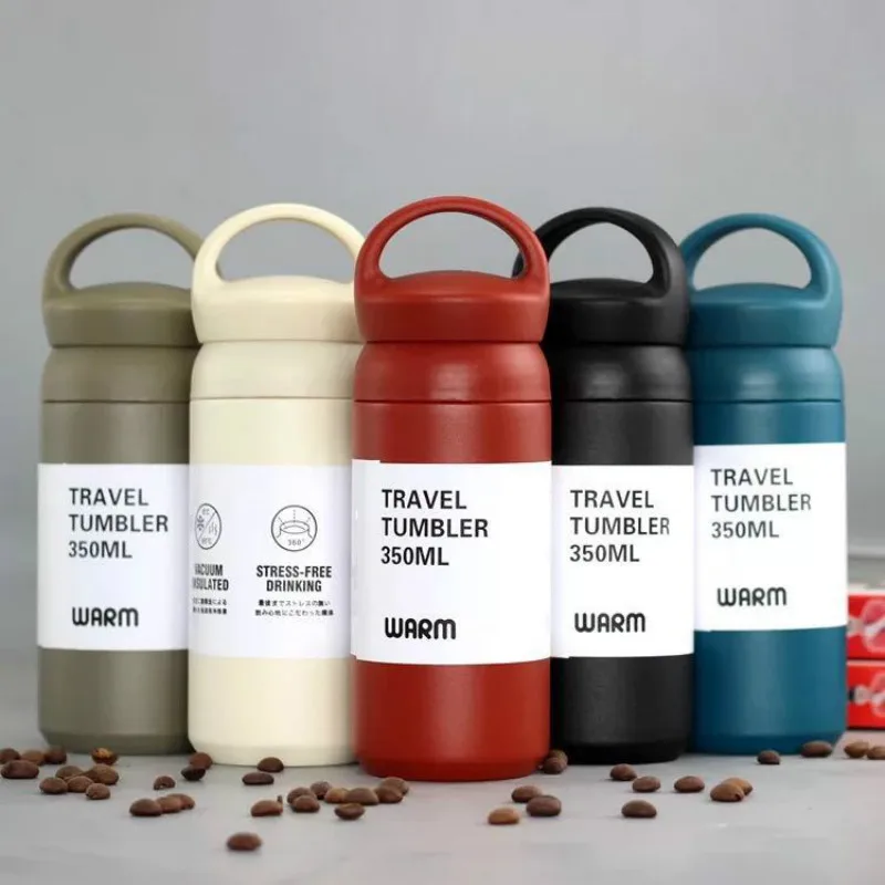 

500ml Thermos Mug Home Tea Vacuum Flask with Filter Stainless Steel Thermal Cup Insulate Coffee Mug Water Bottle Office for Gift