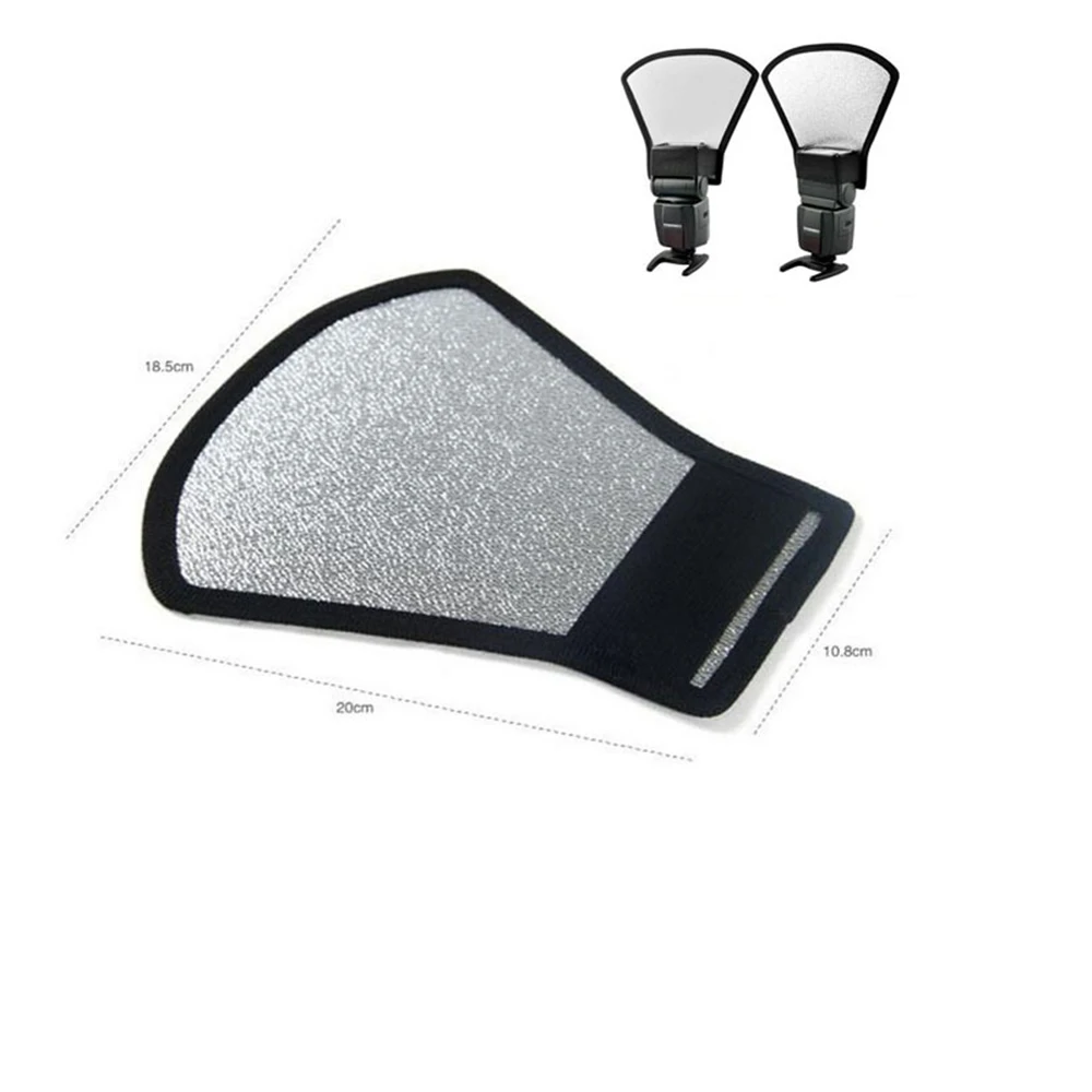 Универсальный софтбокс вспышка со светоотражателем диффузор Серебряный