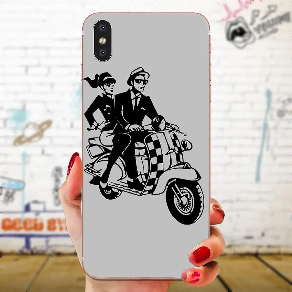 Ska Man Girl Soft TPU Original For Sony Xperia Z Z1 Z2 Z3 Z4 Z5 compact Mini M2 M4 M5 T3 E3 E5 XA XA1 XZ Premium | Мобильные