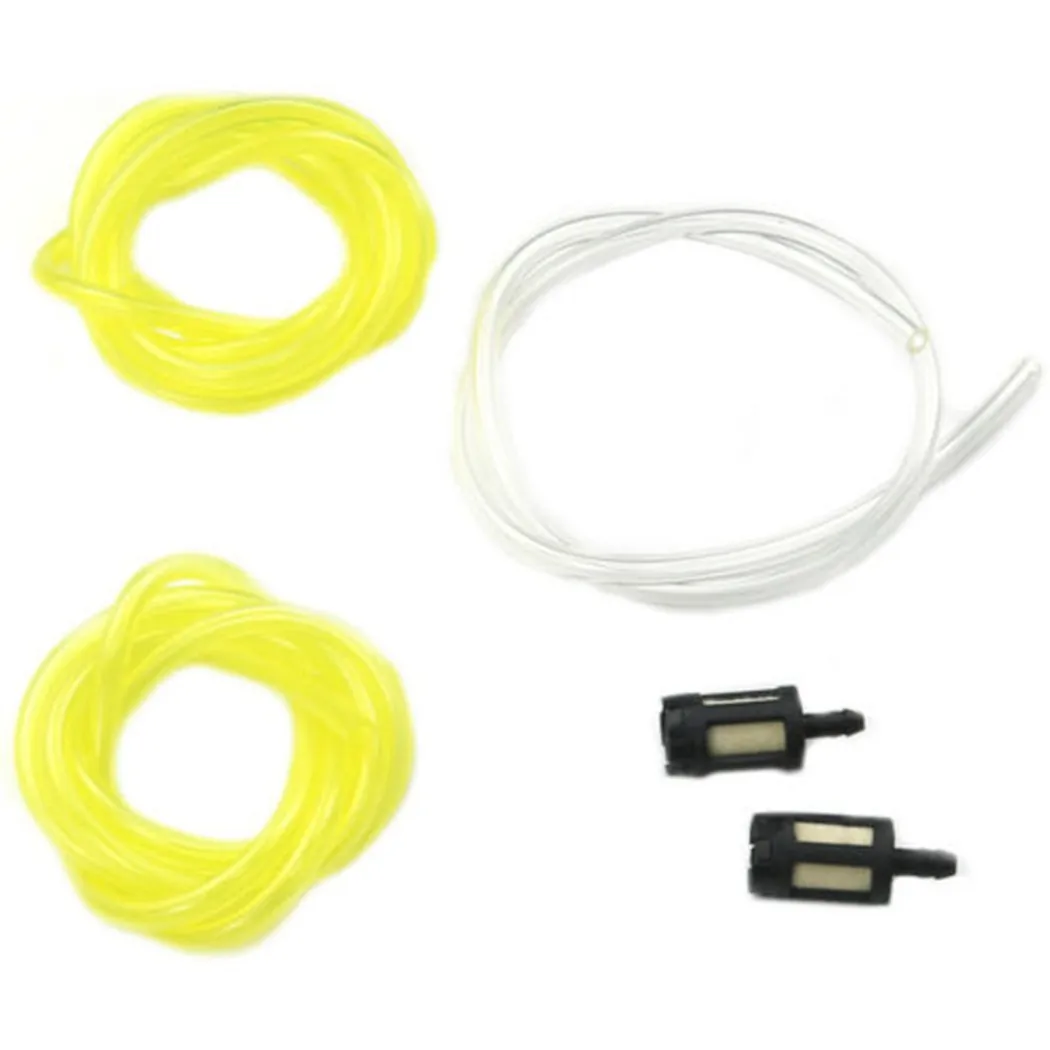 

1 Set Strimmer Chainsaw Fuel Line Pipe & Filter Kit Fits Most Strimmers Chainsaws Garden Power Equipment Trimmer Spare Parts