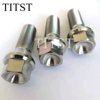 titst m1428mm pitch1 5mm gr5 titanium bolts for car titanium wheel bolts