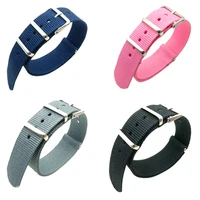 11 solid color replacement nylon nato straps 18mm 20mm for men women accessories bracelet wristband for daniel wellington watch