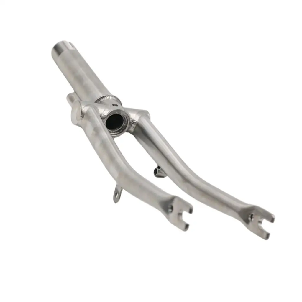 Сверхлегкая Складная Велосипедная вилка для передней вилки из титанового сплава