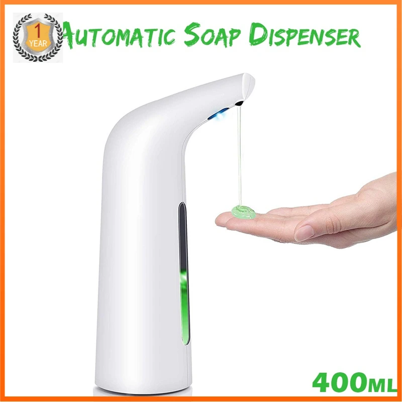 Автоматический дозатор жидкости для ванной комнаты 400 мл|Дозаторы жидкого мыла| |