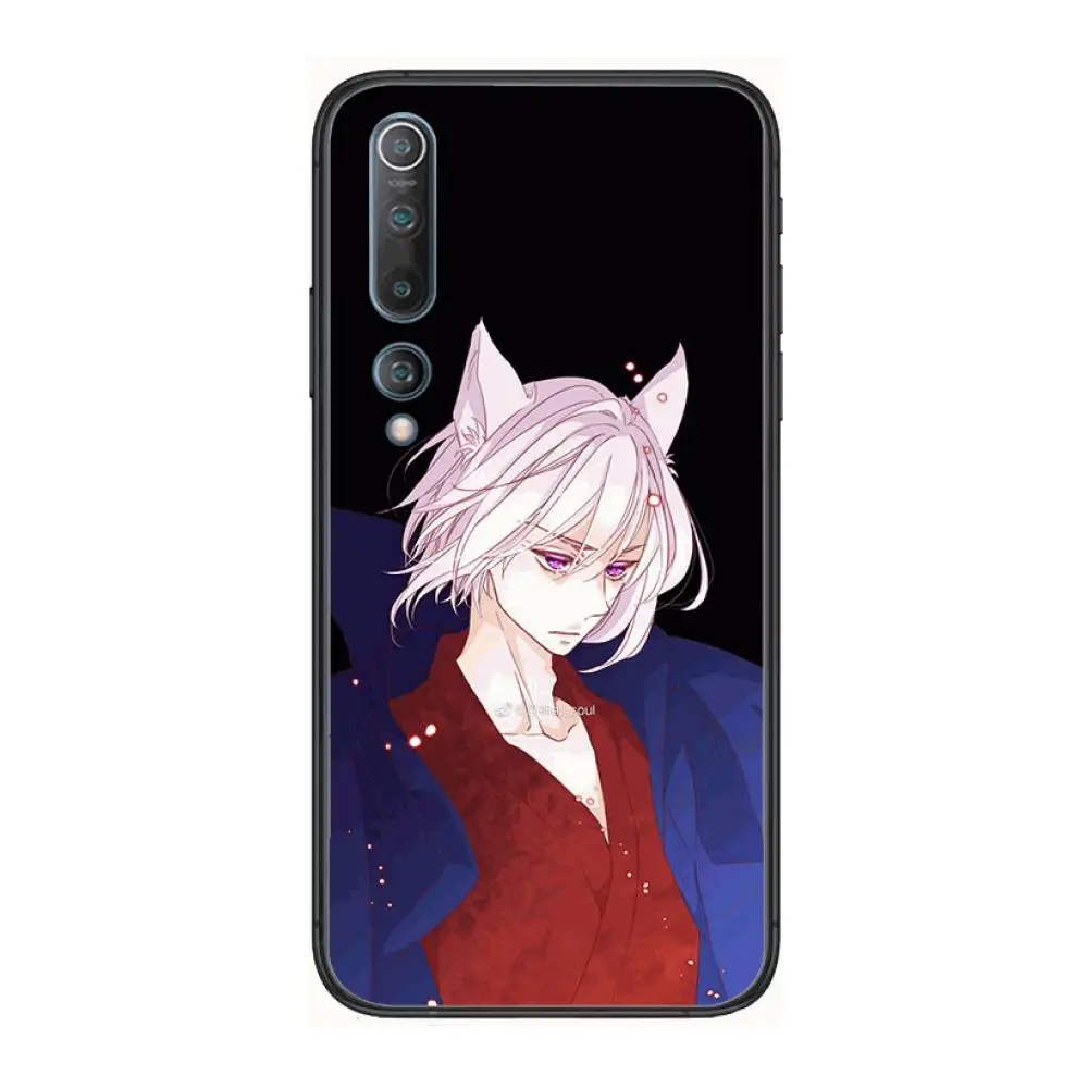 

Anime kamisama love Phone Case For xiaomi mi11 5g 10 liti Ultra 9Pro SE 3 8 Note Anime Black Cover Silicone Back Pretty tpu