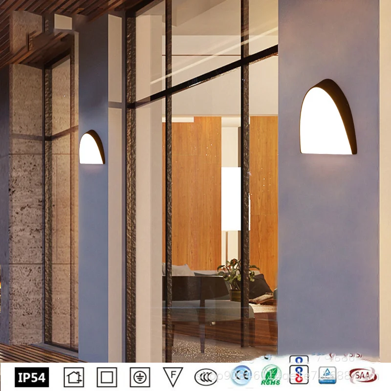 

Cube outdoor 10W LED Indoor Lighting Wall Lamp terraza Home Lighting Decoration Sconce Aluminum Lamp 85-265V For Bath Corridor