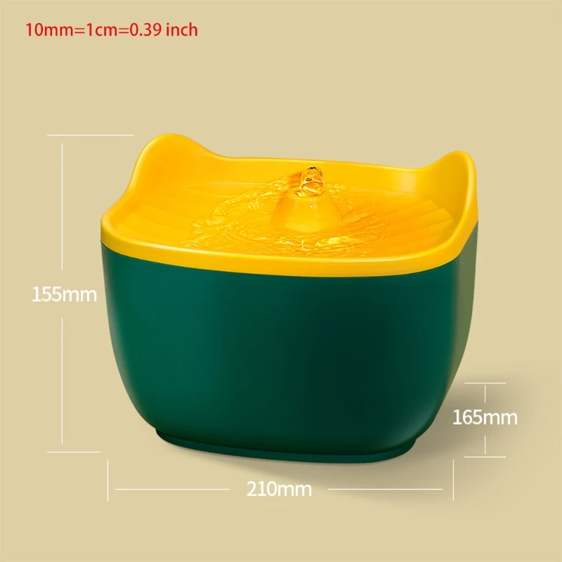 

Automatic Filter Drinking Fountain Pet Water Feeder Integrated Pet Bowl Silent Water Fountain Pump Large Capacity Pet