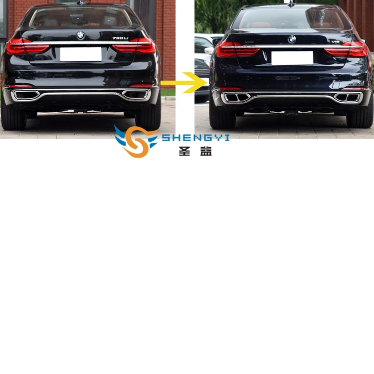 1 пара серебристый/черный наконечник выхлопной трубы из нержавеющей стали