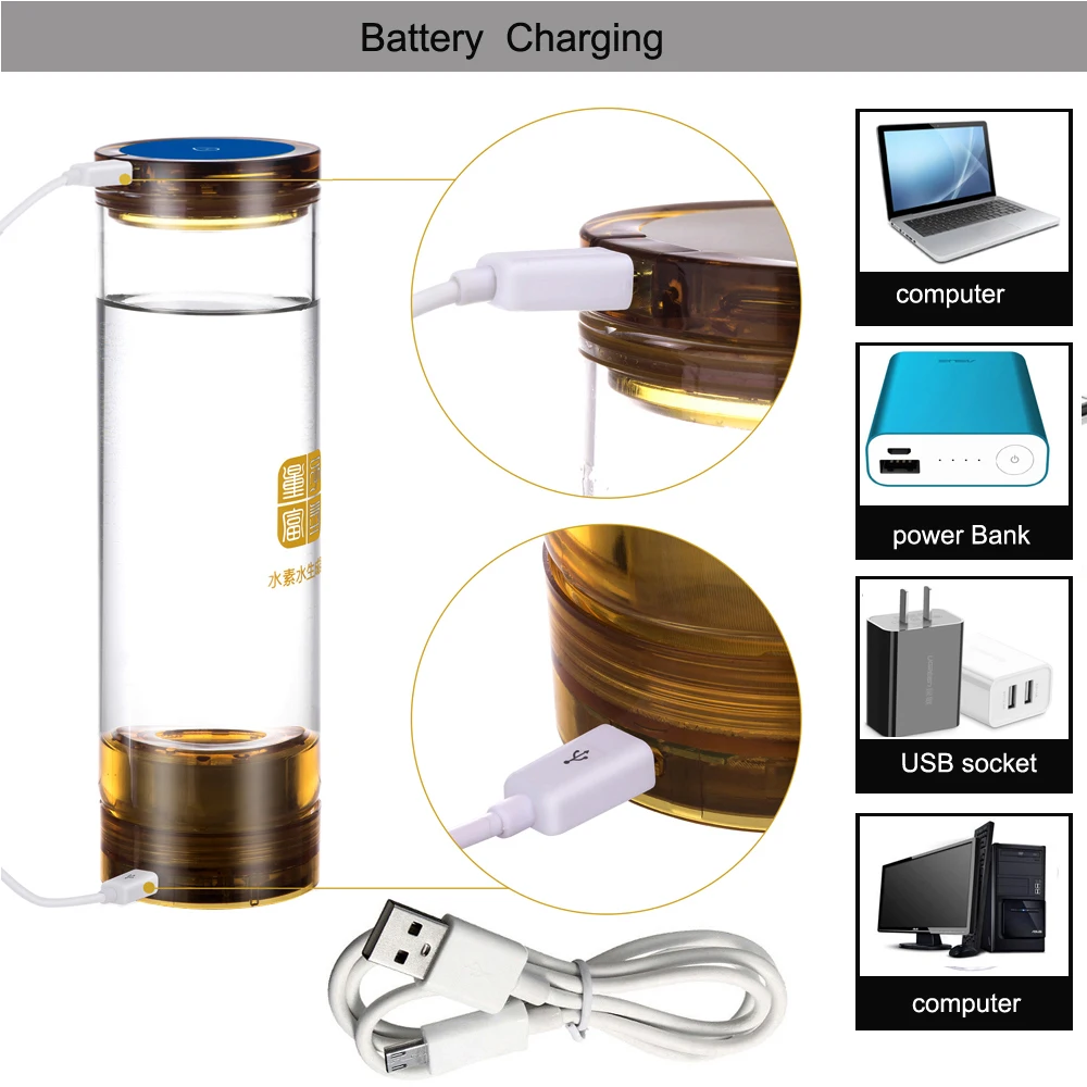 Стекло имплантированные Quantum богатый генератор водорода с помощью метанола